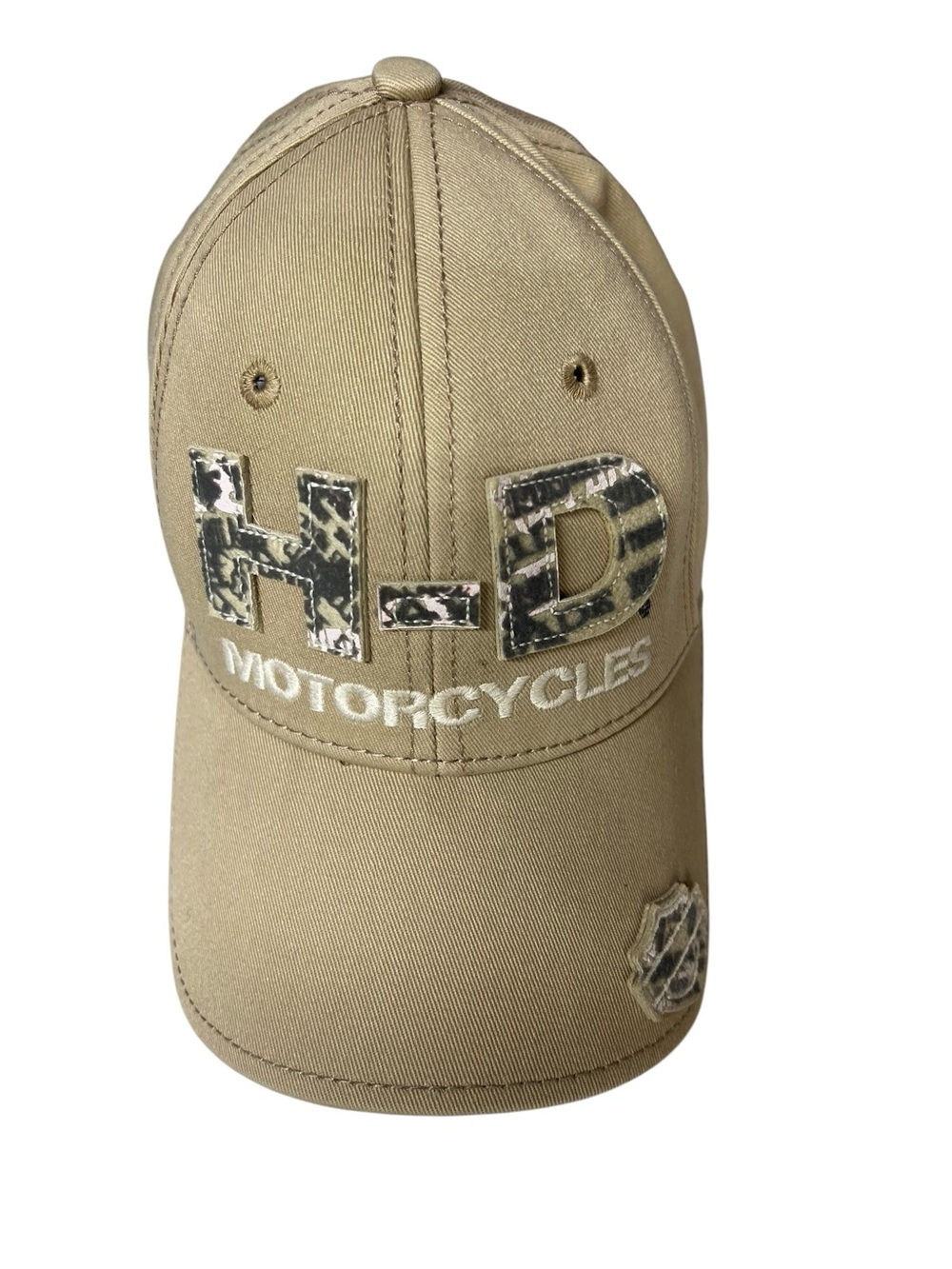 Harley Davidson Pink Camo Hat Velcro Strap